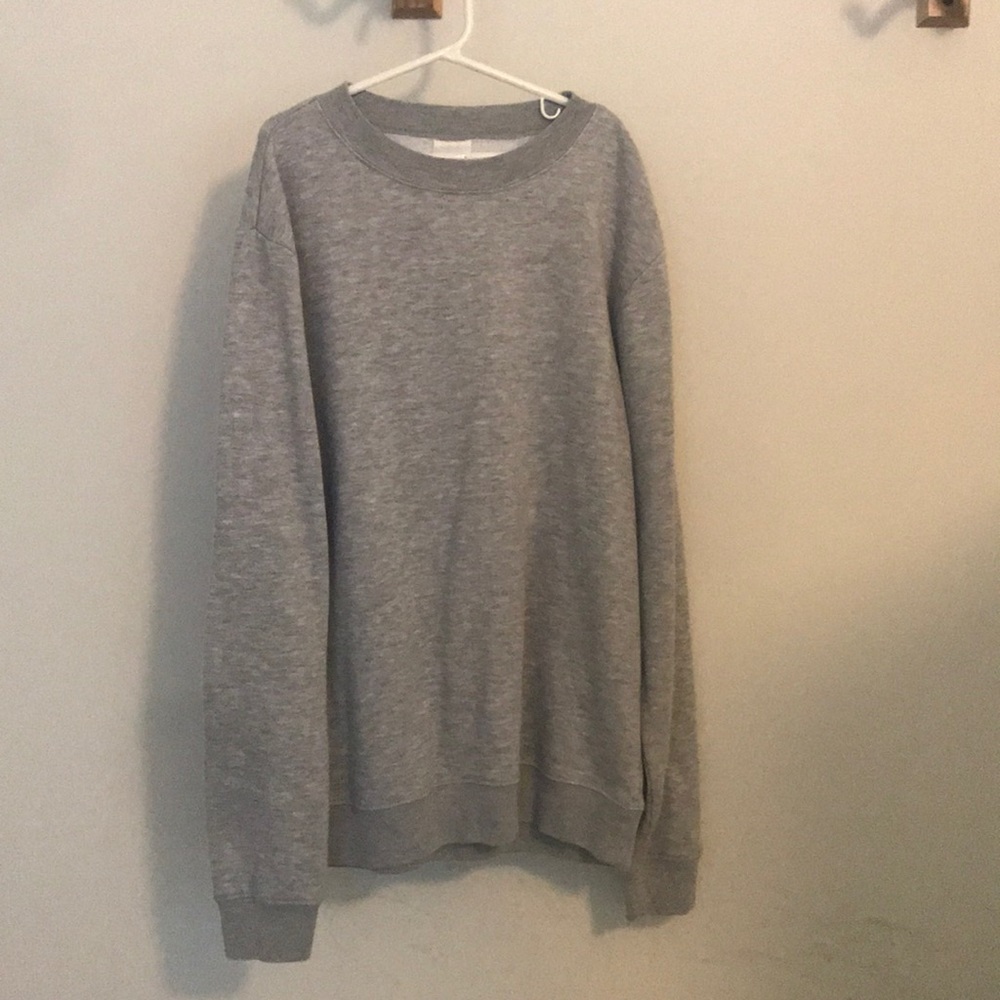 Gray Crewneck Sweatshirt